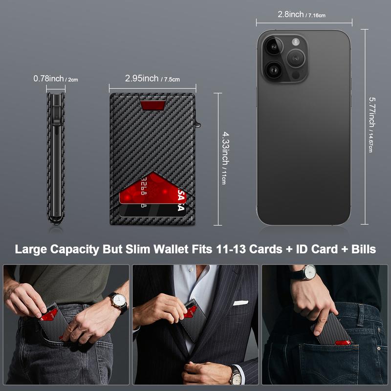 Slate™ Minimalist Pop-Up Wallet