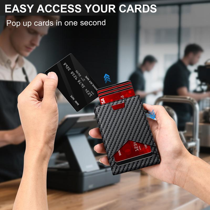 Slate™ Minimalist Pop-Up Wallet